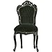 Produktbild Barock Esszimmer Stuhl Schwarz/Schwarz Ludwig XIV Stuhl Wohnung Wohnen Rokoko Jugendstil Prunkstuhl Rokoko