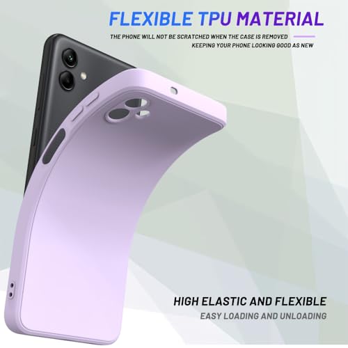 Image of for Samsung Galaxy A06 Case Purple, Scratch Resistant with Soft Touch, Slim Thin Phone Cover for Samsung Galaxy A06