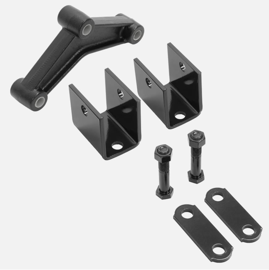 New Tandem Trailer Axle Shackle Kit Heavy Duty Steel for Double Eye Spring US