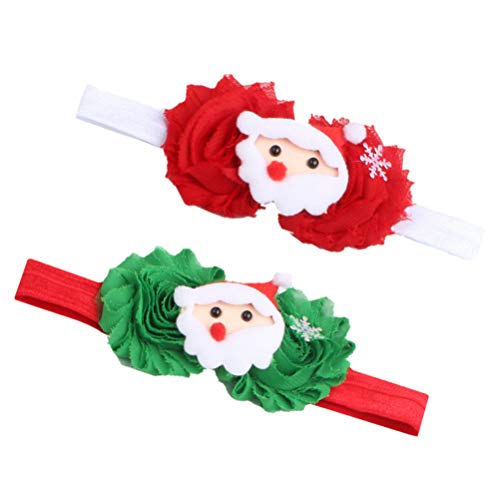 Frcolor Copricapo per bimbi natalizi con fiore