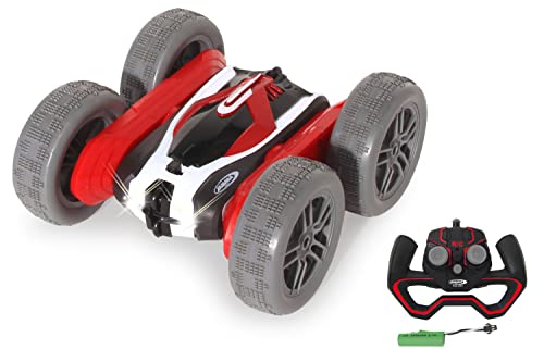 SpinX Stuntcar, 2,4GHz - 4WD, überschlagresistent, überwindet Fast jedes Hindernis und Extreme Steigungen, fährt auch auf dem Rücken, 360° Drehungen, LED