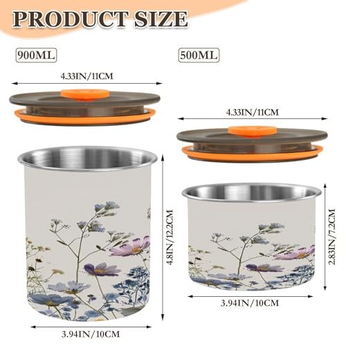 Envase de Café Hermético de Acero Inoxidable 17oz ATTX miniatura 2