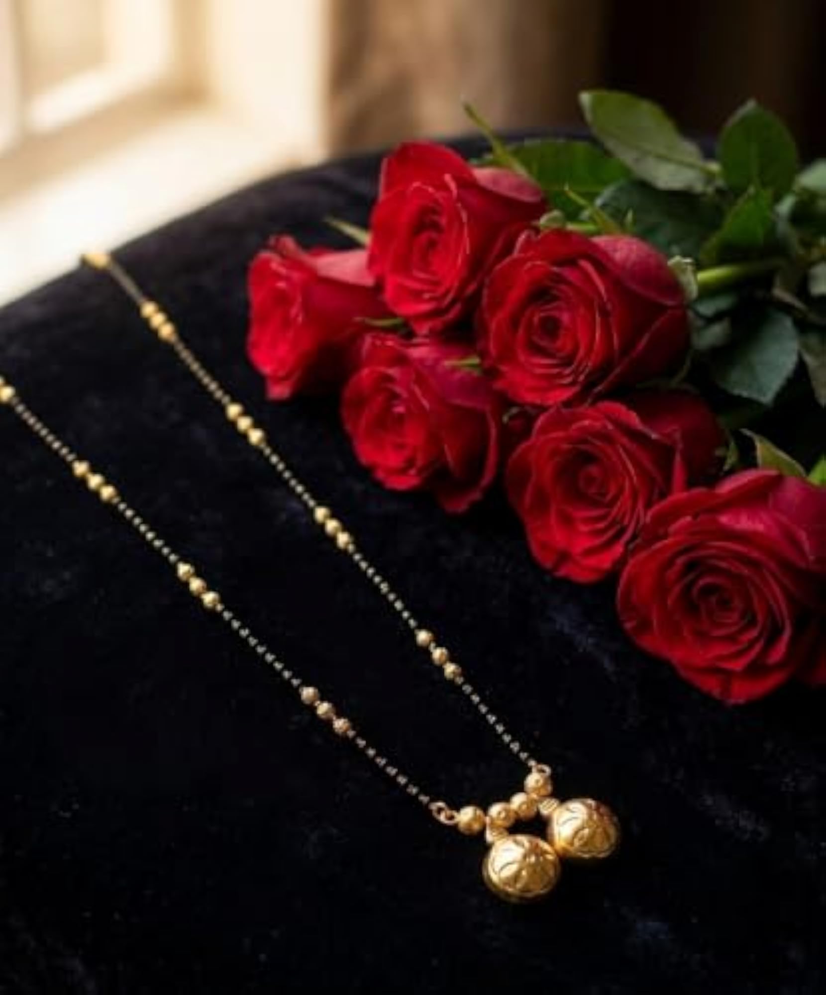 COLOUR OUR DREAMS Mangalsutra for Women, Traditional Design