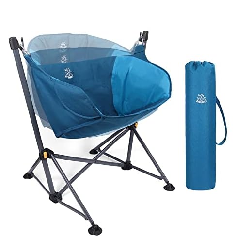 DEERFAMY Swinging Camping Chair, Hold Up to 350lbs, Folding Hammock Chairs with Stand Included, with Carrying Bag for Road Trip, Backyard, Backyard, Lawn, Campsites, Car Camp Adults Outdoor Indoor