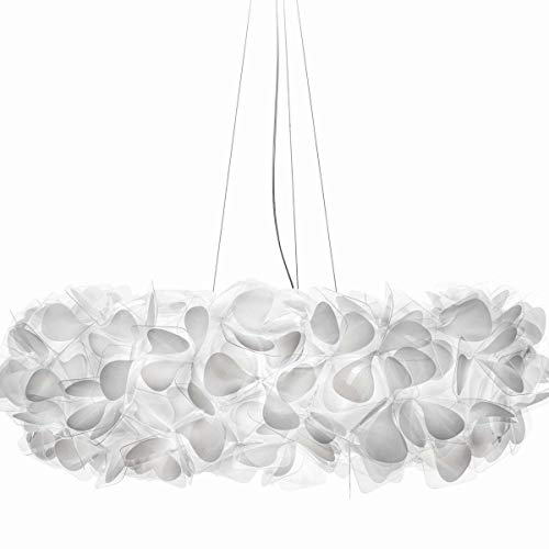 Slamp Clizia Mama - Lampada a sospensione, diametro 78 cm, cavo trasparente