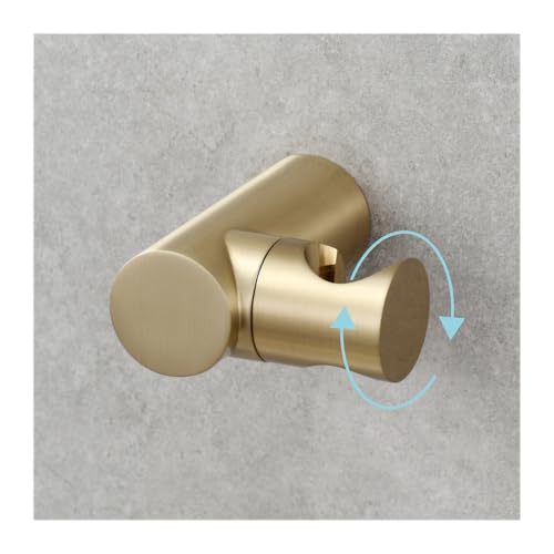 Connecteur coudé de support de douche pour rénover une salle de bain moderne