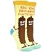 nhnsbdfc Funny Gifts White Elephant Gifts for Adults Cute Socks Novelty Poop Gift for Women Girls Kids Gag Sock