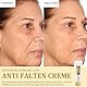 Anti Falten Creme 2 Stück, Faltencreme mit Soforteffekt, Gesichtscreme Damen mit Retinol & Hyaluronsäure, Antifaltencreme Pflege, Anti Aging Face Cream for Women Straffende Haut, Reduziert Falten