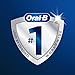 Oral-B Cross Action Replacement Brush Heads for an Oral-B Electric Toothbrush, Pack of 6, Black