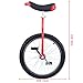 Paneltech 16"/ 20" Monociclo Entrenador para Chicos/Adultos Unicycle Altura Ajustable a Prueba...