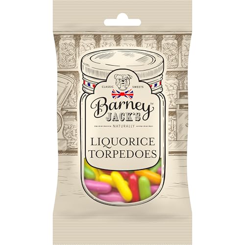 Barney Jack's Liquorice Torpedoes 145g
