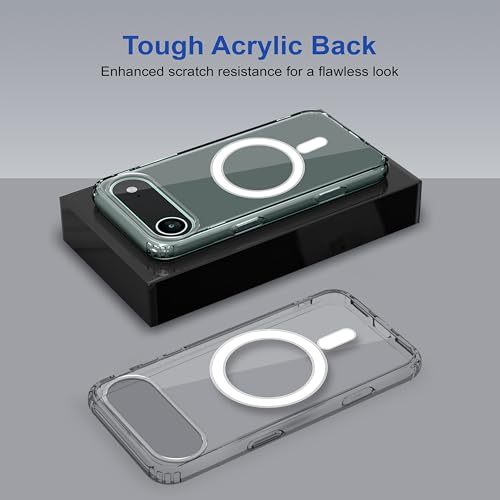 Image of amazon basics Back Case Cover for iPhone 17 Air | Scratch-Resistant Back Cover | Clear