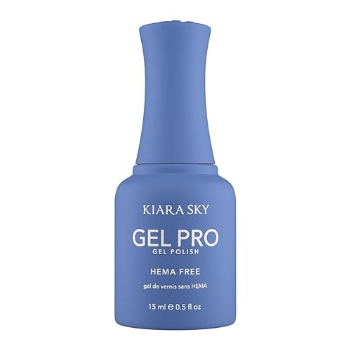 KIARA SKY Pro Hema-Free Gel Nail Polish, Blue The Day,
