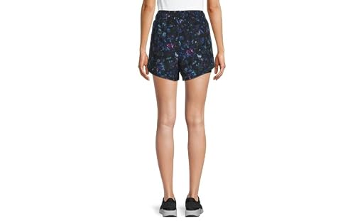 Avia Activewear Women\'s Running Shorts with Bike Liner (as1, Alpha, l, Regular, Regular, Halftone Floral)