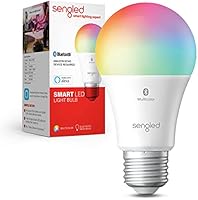 Sengled Smart Light Bulbs, Color Changing Alexa Light Bulb Bluetooth Mesh, Smart Bulbs That Work with Alexa Only,...