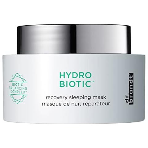 Dr. Brandt Hydro Biotic Recovery Sleeping Mask. Overnight Hydrating Face Mask That Locks in Moisture for up to 72 Hours While Strengthening Skin and Reducing Redness and Irritation (50 g) Cover