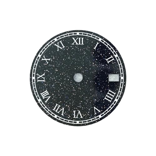 Cadran NH35 28,5 mm bleu étoilé pour remplacer un cadran rayé ou usé