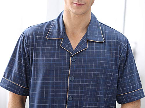 Only Faith Men's Short Sleeve Viscose Pajama Sleepwear Set2