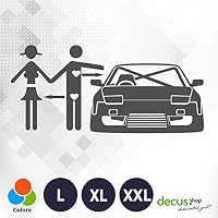 Decus I Love My Jazz XXL 1369 (Rosso) // Adesivo OEM JDM Style Vinyl