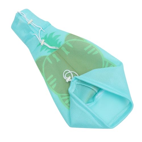 HANABASS 多機能洗濯猫バッグ 猫のアクセサリー 猫の水飲み場 ネットバッグ フィルター 猫ケージ 注ぐ ペット入浴バッグ 猫グルーミングバッグ ペットの爪切りバッグ ポリエステル Blue