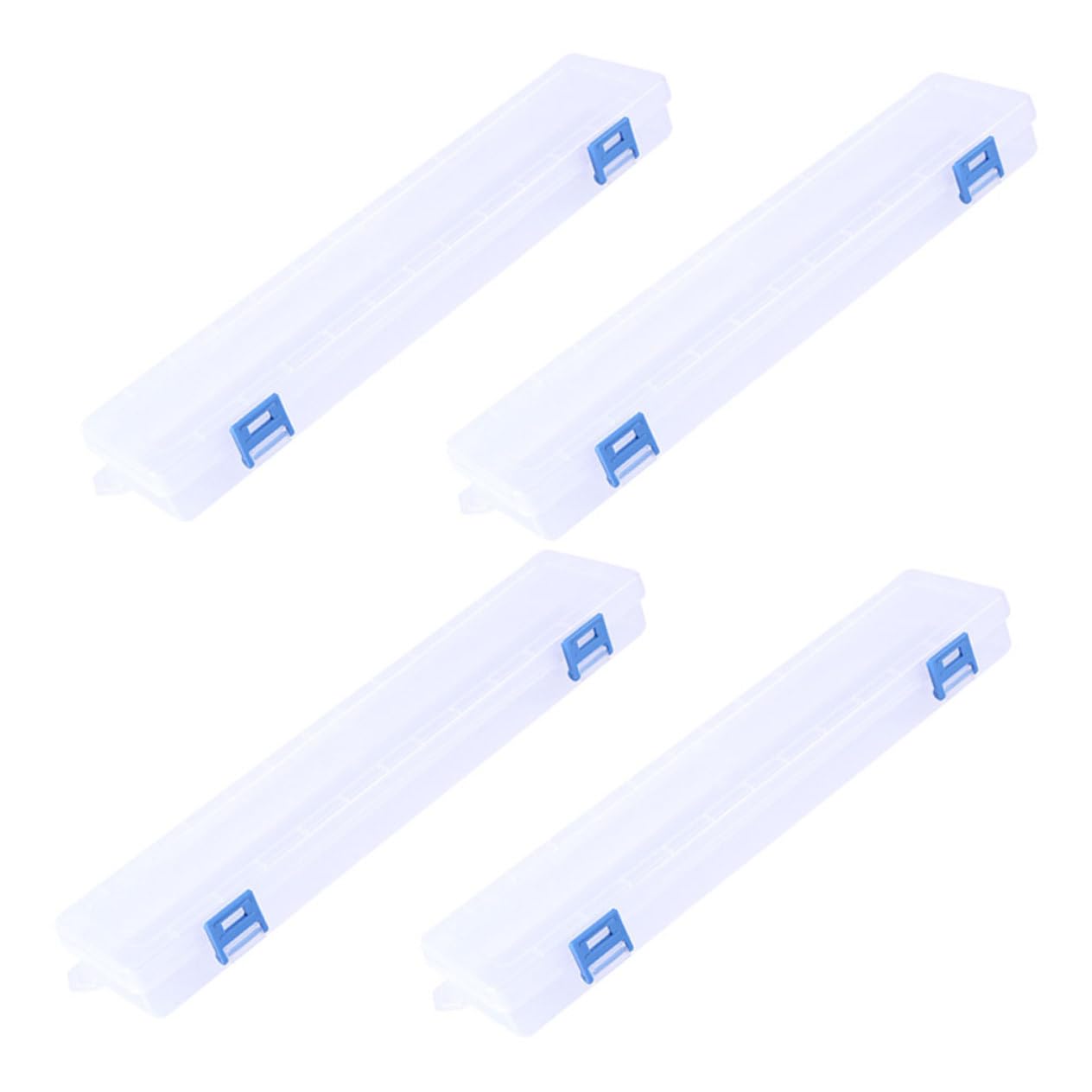 Gadpiparty 3 Set Contenitore Per Pennelli Organizer Per Utensili Contenitore Per Pennelli Scatole Portaoggetti E e Per Pittura Porta Trasparente Piccolo 4 pezzi*3