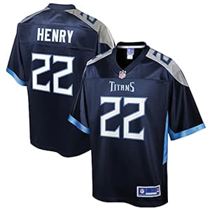 Men’s Derrick Henry Navy Tennessee Titans Replica Jersey