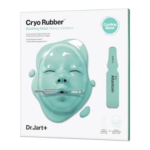 Dr.Jart+ Cryo Rubber Soothing Face Mask | Korean Skin Care, 1 Pack Cover