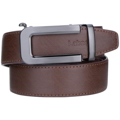 Image of Labnoft Men's PU Leather Auto-lock Belt