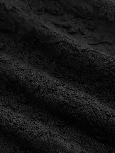 CIDER Lace Dress Women Turtle Neck Floral Elegant Mini A Line Party Cocktail Dresses for Women Middle Waist4