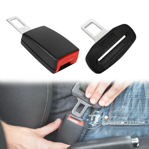 BECHS 2 Piezas Extensor De Cinturón De Seguridad, Adaptador De Cinturón De Seguridad Para Coche, Apto Para La Mayoría De Los Coches