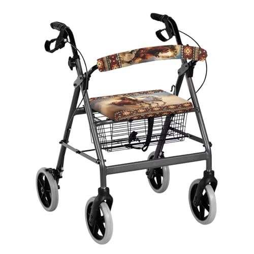 Luarisgur Rollator Walker Accessories �z�[�X�E�G�X�^���E�H�[�J�[�V�[�g�J�o�[ ���f�B�[�X ���j�o�[�T�����[���[�E�H�[�J�[�V�[�g�Ɣw������J�o�[ ����Ҍ����\�t�g�E�H�[�J�[ �V�[�g�J�o�[�t�� �M�t�g