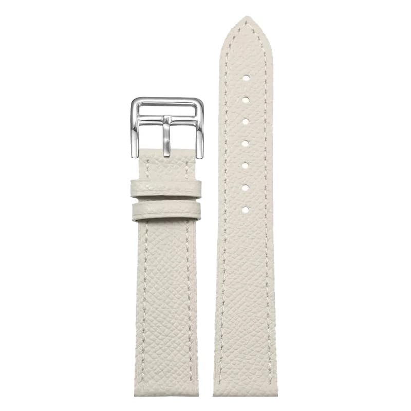 Bracelets de montre en cuir de vache souple 22mm agate pour le bureau
