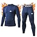Produktbild MeetHoo Thermounterwäsche Herren, Funktionsunterwäsche Set Funktionswäsche Atmungsaktiv Thermo Unterwäsche Thermowäsche Base Layer Radsport Laufen