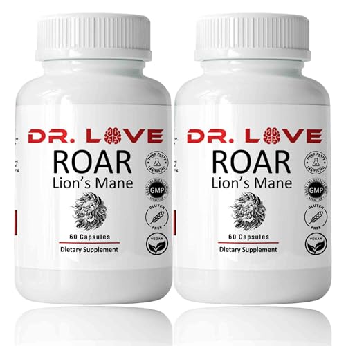 KUHTEM Dr Loves Roar Lions Mane Supplement 60 Capsules (2)
