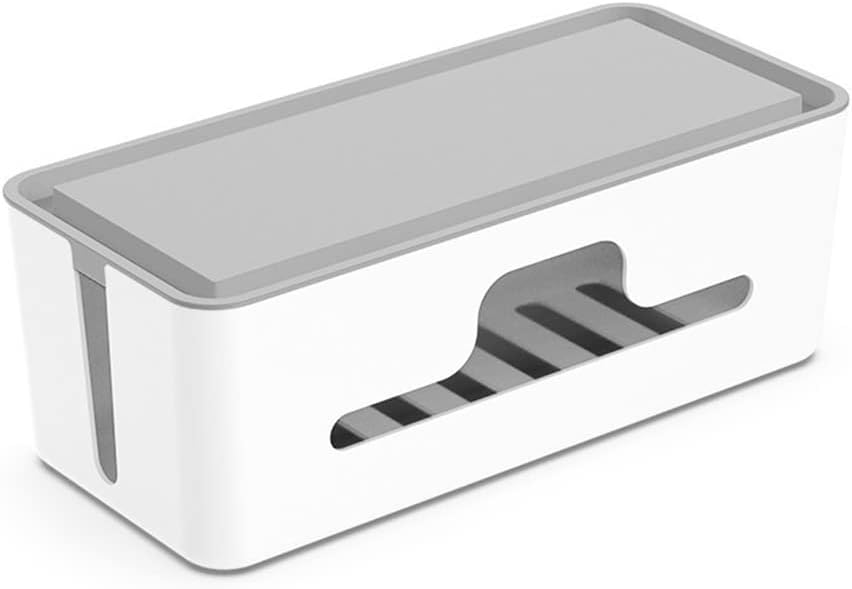 Plastic Power Strip Wire Case Anti Dust Network Cable Storage Box Organizer Charger Socket Desktop Organizer Line Storage Bin