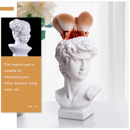 Porte-Fleurs en Résine David 25 CM Uonlytech pour Bureau - 8