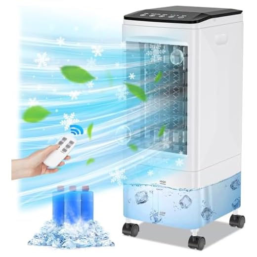 3-in-1 Portable Air Cooler with Remote