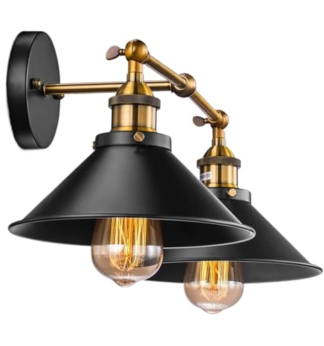 Lámpara de pared con enchufe e interruptor para iluminar el pasillo
