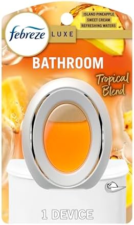 Amazon.com: Febreze Bathroom Air Freshener, Odor-Fighting, Tropical ...