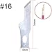 TIHOOD 100PCS #16 Replacement Hobby Blade/Steel Craft Knife Blades