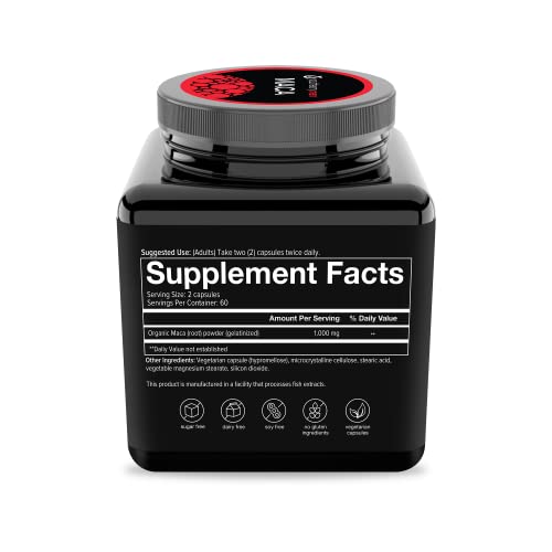 Youtheory Men's Maca Advanced With Peruvian Ginseng, 120 Count #TOP7