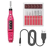 ☆【Mejor servicio al cliente】: si no estás satisfecho con nuestro taladro eléctrico para uñas, no dudes en ponerte en contacto con nosotros. Proporcionaremos un apoyo amigable y fácil de alcanzar. Si tienes alguna pregunta, por favor ponte en contacto con nosotros primero, te proporcionaremos el mejor servicio de calidad.