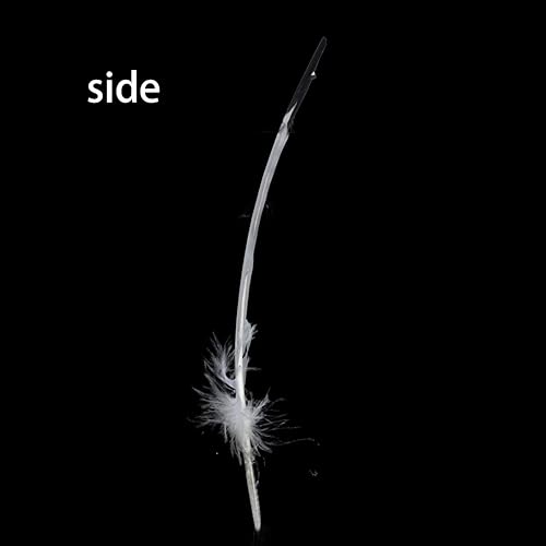 Miniatura 5 de Ws&Wt 20 plumas de pavo de 10 a 12 pulgadas para manualidades, plumas redondas, alas derechas e izquierdas, decoración de fiesta, disfraz de fiesta,