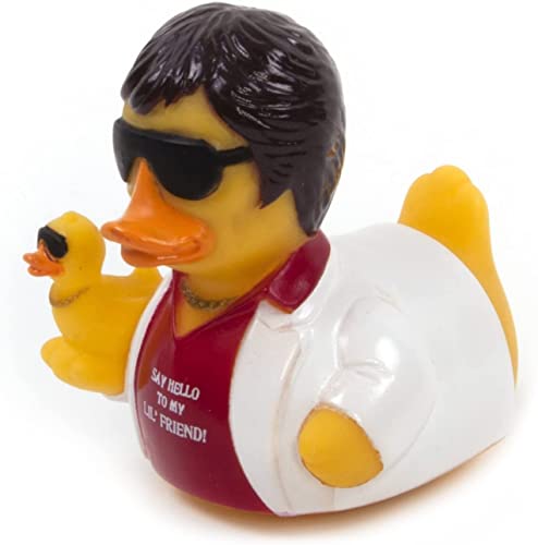 Celebriducks Floating Rubber Ducks - Collectible Bath Toy Gift For Kids & Adults Of All Ages (Say Hello To My Lil' Friend) #TOP1