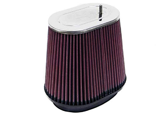 K&N Universal Clamp-On Air Filter: High Performance, Premium, Washable, Replacement Engine Filter: Filter Height: 6.75 In, Flange Length: 1 In, Shape: Oval Straight, Rf-1019 #TOP23