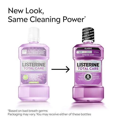 image for Listerine Mouthwash Total Care Anti Cavity Treatment for Adults Kills 