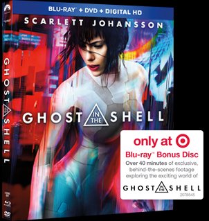 Ghost in the Shell Target Exclusive Edition Bluray