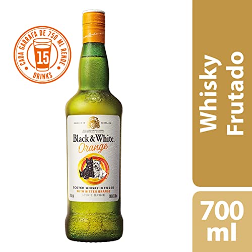 Black & White Whisky Orange 700Ml