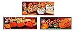 Little Debbie, Halloween VARIETY PACK: 2 boxes of BROWNIE PUMPKINS, 2 boxes of FALL PARTY CAKES (White Icing), 2 boxes of PUMPKIN DELIGHTS (6 PACK)