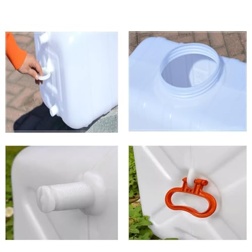Grands réservoirs d'eau plastique robustes et multifonctionnels 200L